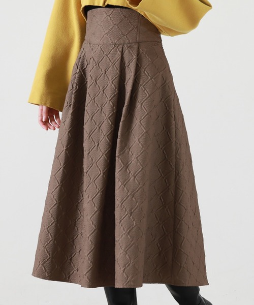 ジャガードタックスカート ｜ JACQUARD TACK SKIRT
