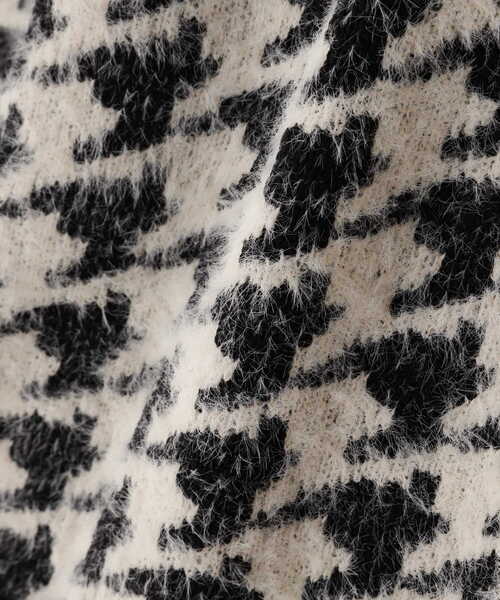 PROPORTION BODY DRESSING（プロポーションボディドレッシング）の「千鳥フェザーカーディガン / 1212274005（カーディガン/ボレロ・レディース・ブラウン/ホワイト系その他・MEDIUM/SMALL）」の22枚目の写真