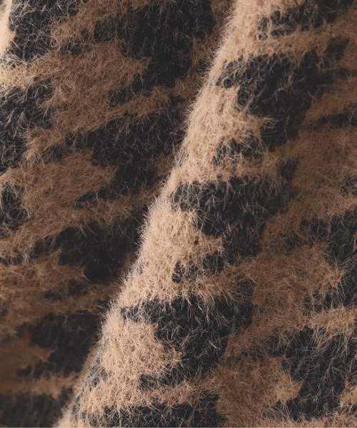 PROPORTION BODY DRESSING（プロポーションボディドレッシング）の「千鳥フェザーカーディガン / 1212274005（カーディガン/ボレロ・レディース・ブラウン/ホワイト系その他・MEDIUM/SMALL）」の13枚目の写真