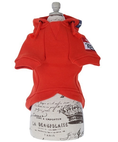 XLARGE（エクストララージ）の「XLARGE/ポケット付きキースフーディー（ペットウェア・メンズ・グレー/オレンジ・M/XS/3L/L/S/2L）」の11枚目の写真