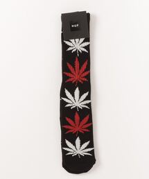 HUF（ハフ）の「【HUF】ハフ PLANTLIFE REPEAT SOCK  クルーソックス 靴下 SK00686（ソックス/靴下）」