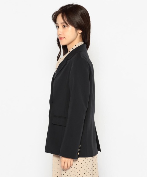 MISCH MASCH（ミッシュマッシュ）の「オータムテーラージャケット（テーラードジャケット・レディース・モカ/ネイビー/ハウンドトゥース・MEDIUM）」の9枚目の写真