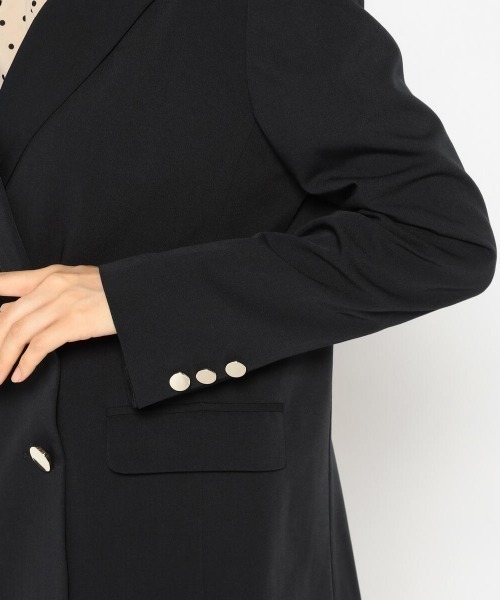 MISCH MASCH（ミッシュマッシュ）の「オータムテーラージャケット（テーラードジャケット・レディース・モカ/ネイビー/ハウンドトゥース・MEDIUM）」の12枚目の写真