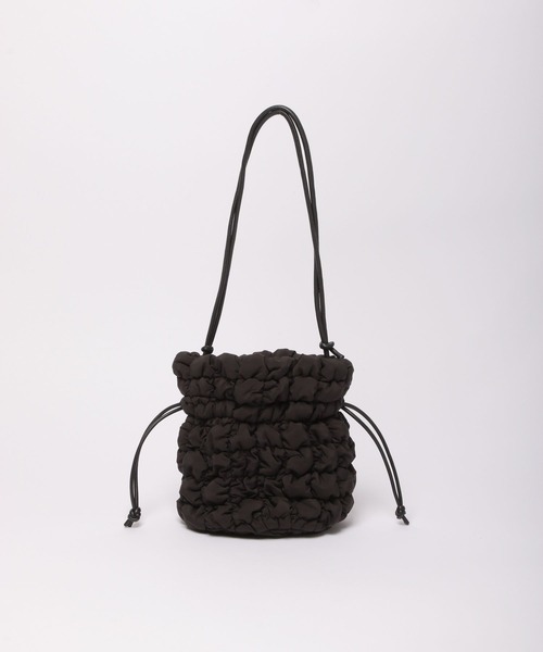 LOWRYS FARM（ローリーズファーム）の「ポコポコキンチャクＢＡＧ　171185（ショルダーバッグ・レディース・アイボリー/ブラック/グリーン・FREE）」の15枚目の写真