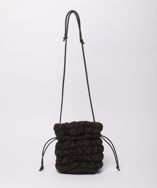 LOWRYS FARM（ローリーズファーム）の「ポコポコキンチャクＢＡＧ　171185（ショルダーバッグ・レディース・アイボリー/ブラック/グリーン・FREE）」の9枚目の写真