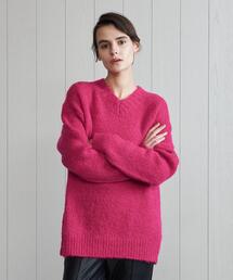 H BEAUTY&YOUTH UNITED ARROWS | <H>WOOL MOHAIR V NECK PULLOVER/ニット(ニット/セーター)