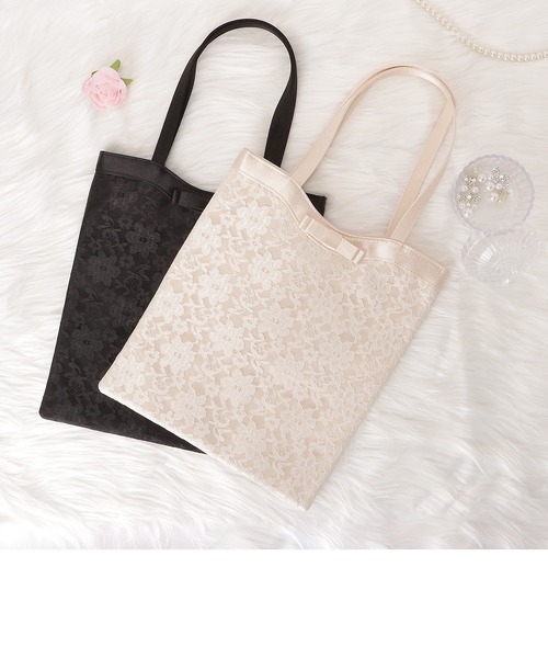 セール】フラワーレースハンドバッグ（クラッチバッグ）｜Lace