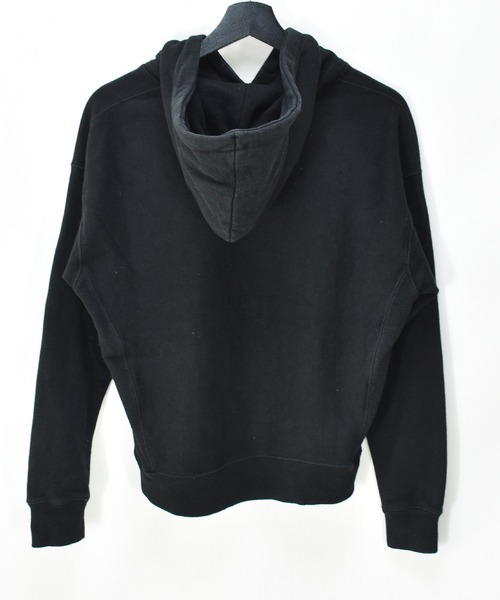 Champion（チャンピオン）の「【ヴィンテージ古着】Champion / チャンピオン REVERSE WEAVE ロゴ刺繍 プルオーバーパーカー（パーカー・メンズ・ブラック・MEDIUM）」の2枚目の写真