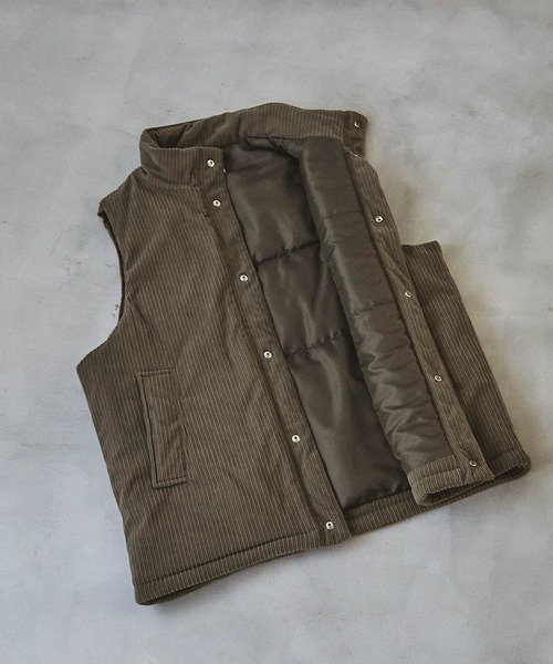 パデッドバルーンオーバーベスト EMMA CLOTHES（ダウンベスト