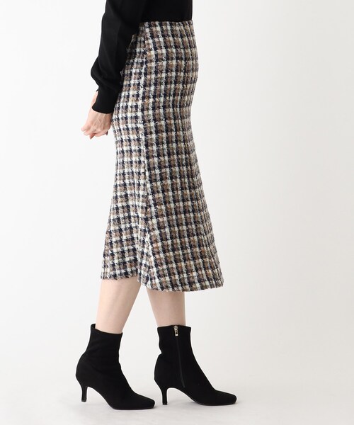 index（インデックス）の「◇ループツイードチェック マーメイド