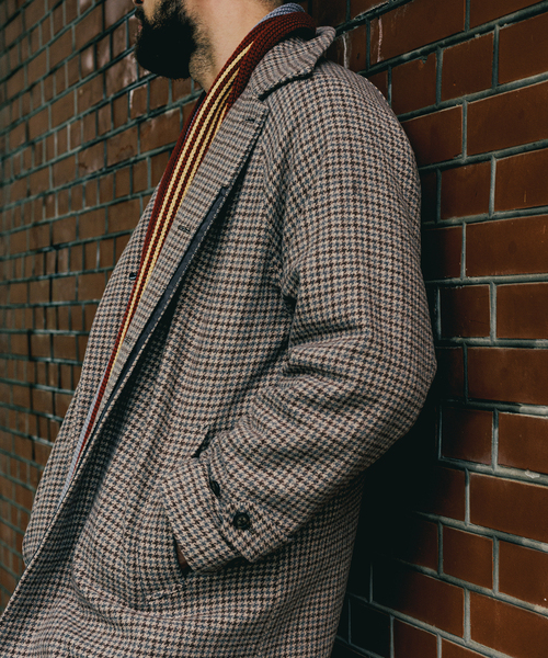 417 EDIFICE(フォーワンセブンエディフィス)の「【French Merino / フレンチメリノ】リラックスバルマカーンコート(チェスターコート・メンズ・その他9/その他4/その他6・LARGE/MEDIUM/SMALL)」の6枚目の写真