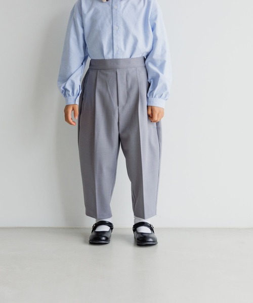 LOWRYS FARM（ローリーズファーム）の「センタープレスパンツ　173729（その他パンツ・キッズ・ブラック/グレー/ネイビー・120cm/130cm/140cm）」の3枚目の写真