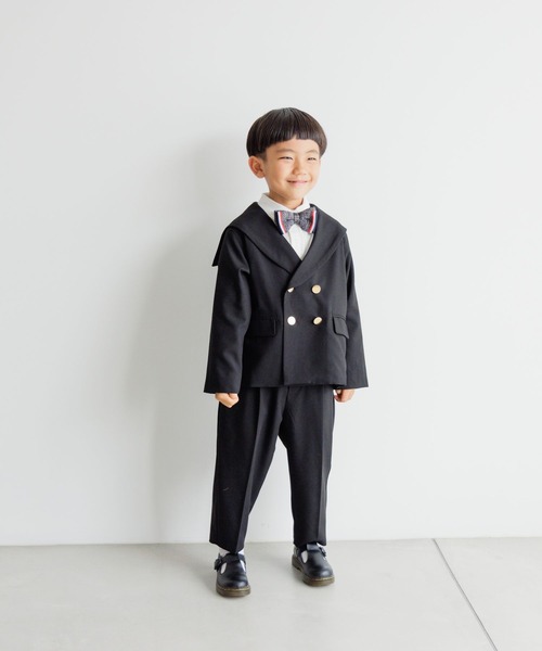 LOWRYS FARM（ローリーズファーム）の「センタープレスパンツ　173729（その他パンツ・キッズ・ブラック/グレー/ネイビー・120cm/130cm/140cm）」の7枚目の写真