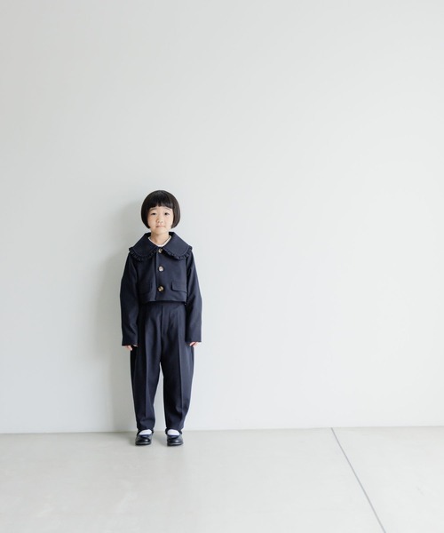 LOWRYS FARM（ローリーズファーム）の「センタープレスパンツ　173729（その他パンツ・キッズ・ブラック/グレー/ネイビー・120cm/130cm/140cm）」の13枚目の写真