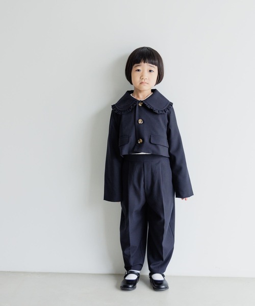 LOWRYS FARM（ローリーズファーム）の「センタープレスパンツ　173729（その他パンツ・キッズ・ブラック/グレー/ネイビー・120cm/130cm/140cm）」の16枚目の写真