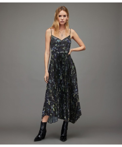 ALLSAINTS(オールセインツ)の「LEIA ALVA DRESS | LEIA ALVA ドレス・ワンピース(ワンピース・レディース・ブラック・XS/L/S/M)」の9枚目の写真