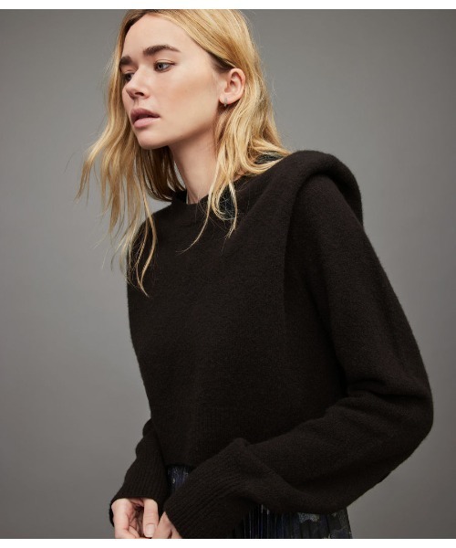 ALLSAINTS(オールセインツ)の「LEIA ALVA DRESS | LEIA ALVA ドレス・ワンピース(ワンピース・レディース・ブラック・XS/L/S/M)」の7枚目の写真