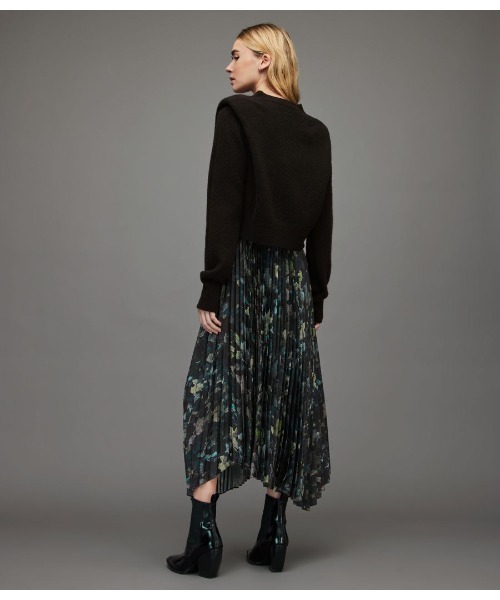 ALLSAINTS(オールセインツ)の「LEIA ALVA DRESS | LEIA ALVA ドレス・ワンピース(ワンピース・レディース・ブラック・XS/L/S/M)」の6枚目の写真