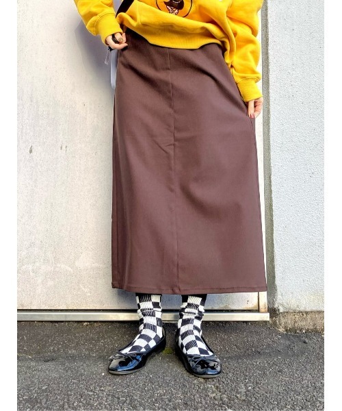 HONEYSUCKLE ROSE（ハニーサックルローズ）の「【HONEYSUCKLE ROSE】ストレッチタイトスカート（スカート・レディース・ブラック/ブラウン/ダークグレー・M/L）」の12枚目の写真