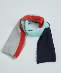 WRAPINKNOT | OIL PAINTING IMAGE MOHAIR SCARF(マフラー)