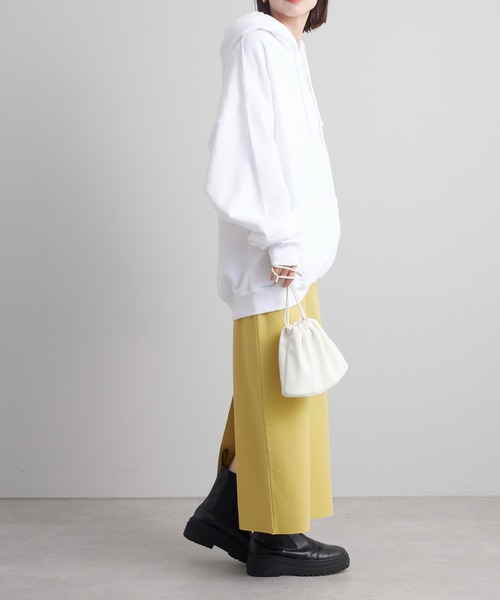 mystic（ミスティック）の「【サイズ展開あり】スリットナロースカート（スカート・レディース・ライトグレー/ブラック/グリーン・1/2）」の17枚目の写真