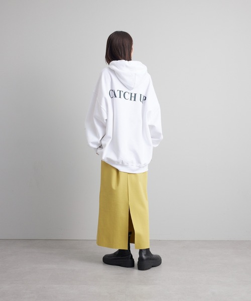 mystic（ミスティック）の「【サイズ展開あり】スリットナロースカート（スカート・レディース・ライトグレー/ブラック/グリーン・1/2）」の18枚目の写真