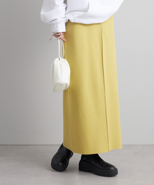 mystic（ミスティック）の「【サイズ展開あり】スリットナロースカート（スカート・レディース・ライトグレー/ブラック/グリーン・1/2）」の20枚目の写真