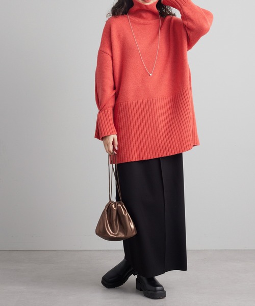 mystic（ミスティック）の「【サイズ展開あり】スリットナロースカート（スカート・レディース・ライトグレー/ブラック/グリーン・1/2）」の14枚目の写真