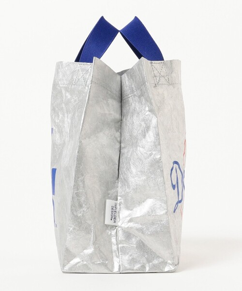 BEAMS BOY（ビームスボーイ）の「INFIELDER DESIGN × BEAMS BOY / 別注 MLB ロゴ YYB（トートバッグ・レディース・シルバー/ネイビー・ONE SIZE）」の7枚目の写真