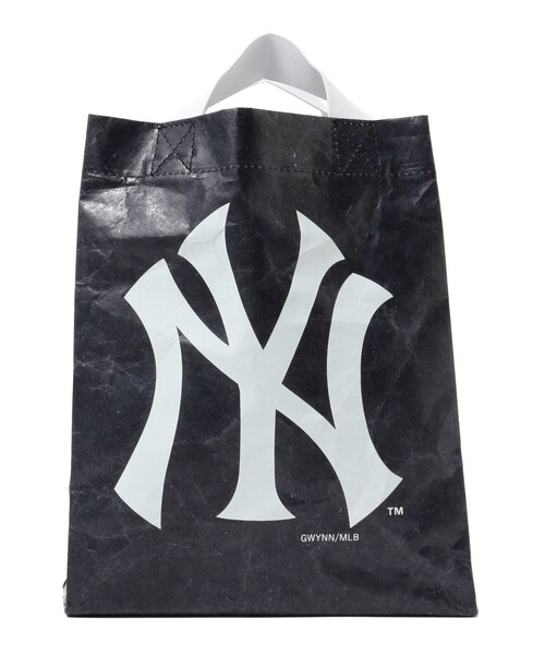 BEAMS BOY（ビームスボーイ）の「INFIELDER DESIGN × BEAMS BOY / 別注 MLB ロゴ YYB（トートバッグ・レディース・シルバー/ネイビー・ONE SIZE）」の12枚目の写真