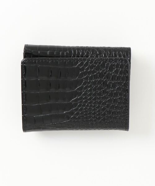 X-girl(エックスガール)の「【X-girl /エックスガール】 FAUX CROC MINI WALLET(財布・レディース・ブラック・FREE)」の5枚目の写真