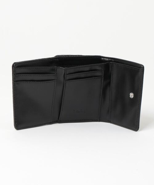 X-girl(エックスガール)の「【X-girl /エックスガール】 FAUX CROC MINI WALLET(財布・レディース・ブラック・FREE)」の3枚目の写真