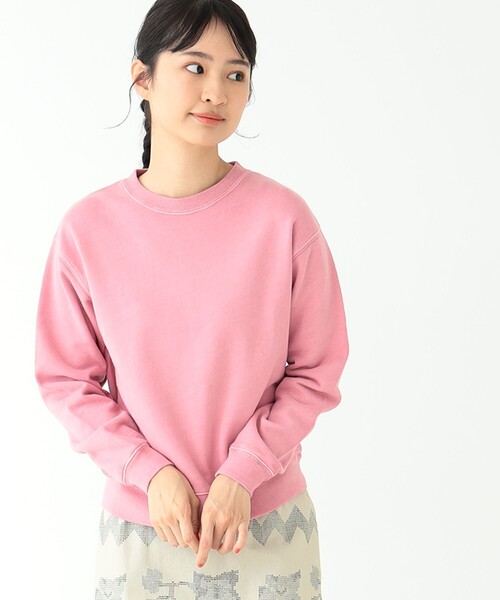 WAREHOUSE BEAMS BOY ラグランスウェット ピンク BEAMS BOY（ビームスボーイ）の「SCREEN STARS × BEAMS BOY