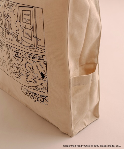 OLIVE des OLIVE（オリーブデオリーブ）の「【WEB限定】CasperトートBag（トートバッグ・レディース・アイボリー・FREE）」の5枚目の写真