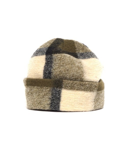 乱痴気（ランチキ）の「【MONOSTEREO】The MonoStereo Knit Plaid Beani（ニットキャップ/ビーニー・メンズ・グリーン系その他/オレンジ系その他・FREE）」の9枚目の写真