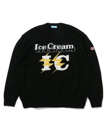 KNIT SWEATER WITH BADGE