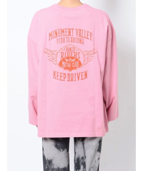 jouetie（ジュエティ）の「ヴィンテージグラフィックロンT（Tシャツ/カットソー・レディース・ブラック/ピンク/アイボリー・MEDIUM）」の18枚目の写真