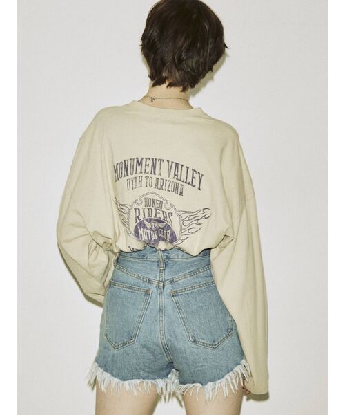 jouetie（ジュエティ）の「ヴィンテージグラフィックロンT（Tシャツ/カットソー・レディース・ブラック/ピンク/アイボリー・MEDIUM）」の13枚目の写真