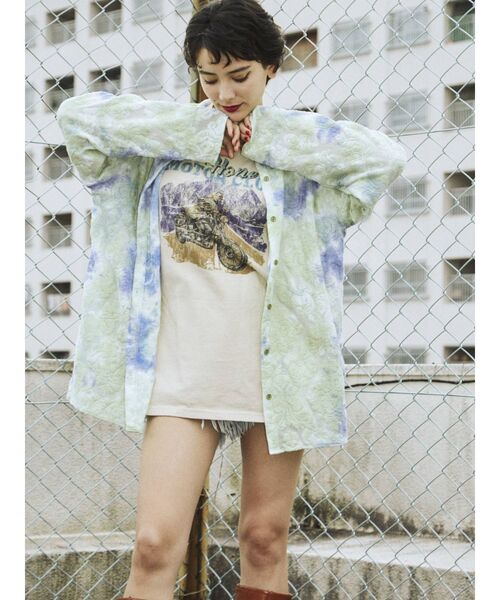 jouetie（ジュエティ）の「ヴィンテージグラフィックロンT（Tシャツ/カットソー・レディース・ブラック/ピンク/アイボリー・MEDIUM）」の6枚目の写真