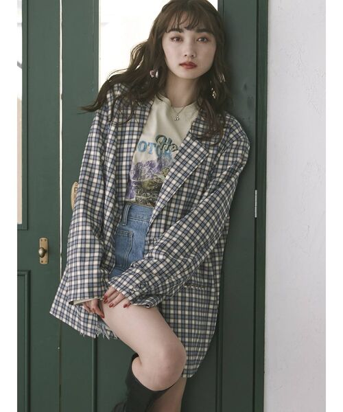 jouetie（ジュエティ）の「ヴィンテージグラフィックロンT（Tシャツ/カットソー・レディース・ブラック/ピンク/アイボリー・MEDIUM）」の15枚目の写真