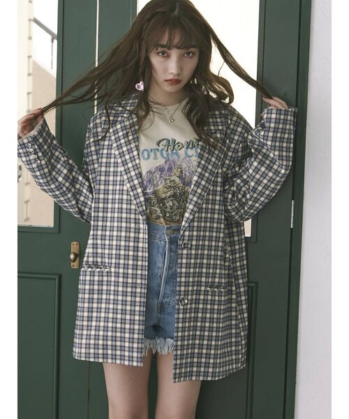 jouetie（ジュエティ）の「ヴィンテージグラフィックロンT（Tシャツ/カットソー・レディース・ブラック/ピンク/アイボリー・MEDIUM）」の8枚目の写真