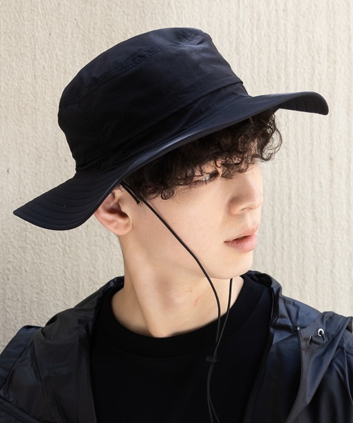 THE NORTH FACE(ザノースフェイス)の「ザノースフェイス アドベンチャー ハット アウトドア(ハット・メンズ・ダークグレー/カーキ/ベージュ/ブラック/ライトグレー・LXL/SM)」の9枚目の写真