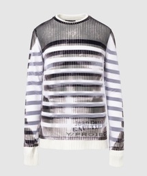 MARINIERE MESH COVER SWEATER