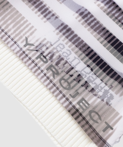 Y/Project（ワイプロジェクト）の「MARINIERE MESH COVER SWEATER（スウェット・メンズ・ホワイト×ブラック・S/XS/M/L）」の6枚目の写真