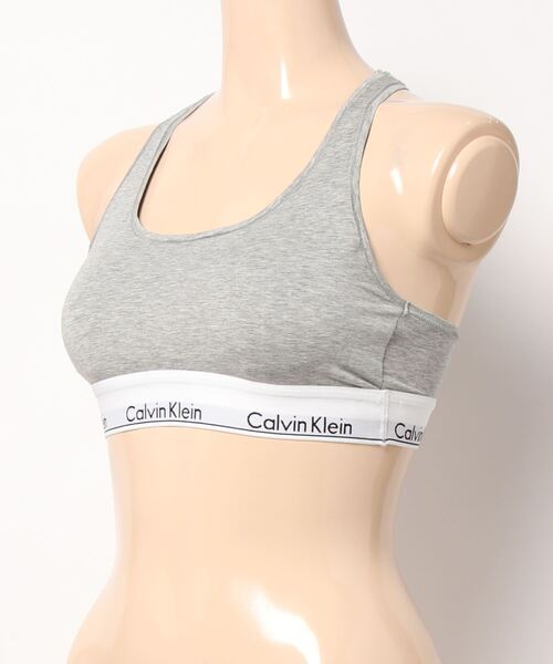 Calvin Klein(カルバン・クライン)の「【Calvin Klein】QF3785AD-020 BRALETTE(ブラジャー・レディース・グレー・SMALL/MEDIUM)」の2枚目の写真