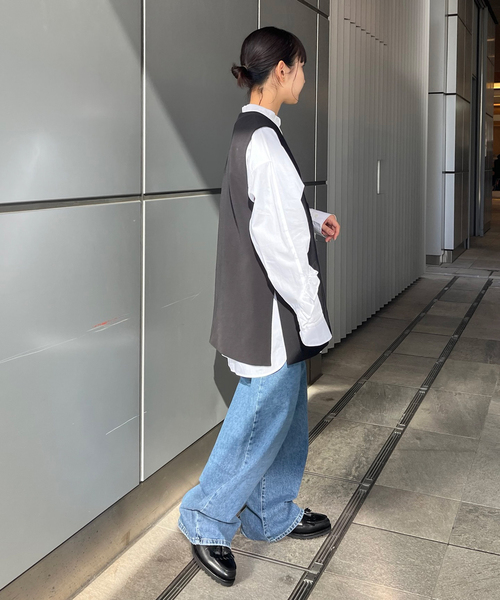 JOINT WORKS（ジョイントワークス）の「ダブルクロス 5ST ベスト（ベスト・レディース・ブラック・FREE）」の19枚目の写真