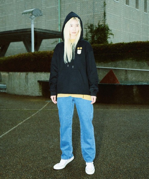 THE STANDARD（ザスタンダード）の「WEGO/スリムストレートデニムパンツ（デニムパンツ・メンズ・ブラック/インディゴブルー/ライトインディゴブルー・MEDIUM/LARGE）」の5枚目の写真