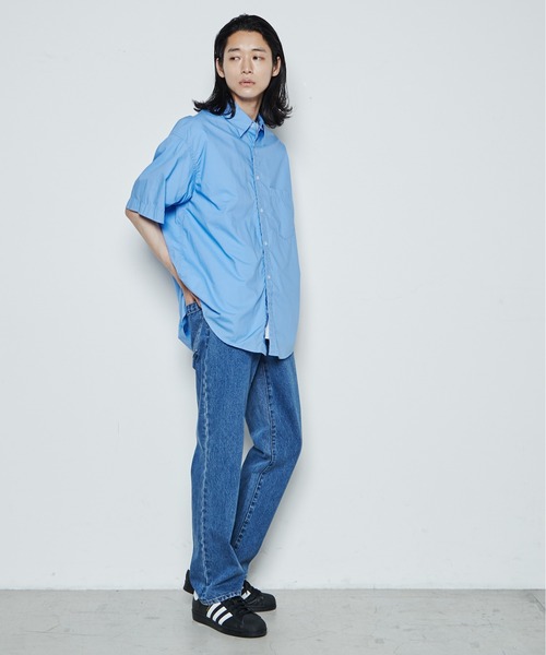 THE STANDARD（ザスタンダード）の「WEGO/スリムストレートデニムパンツ（デニムパンツ・メンズ・ブラック/インディゴブルー/ライトインディゴブルー・MEDIUM/LARGE）」の20枚目の写真