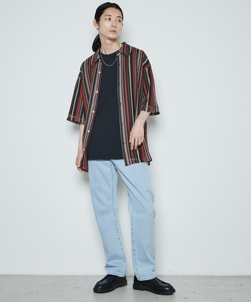 THE STANDARD（ザスタンダード）の「WEGO/スリムストレートデニムパンツ（デニムパンツ・メンズ・ブラック/インディゴブルー/ライトインディゴブルー・MEDIUM/LARGE）」の8枚目の写真