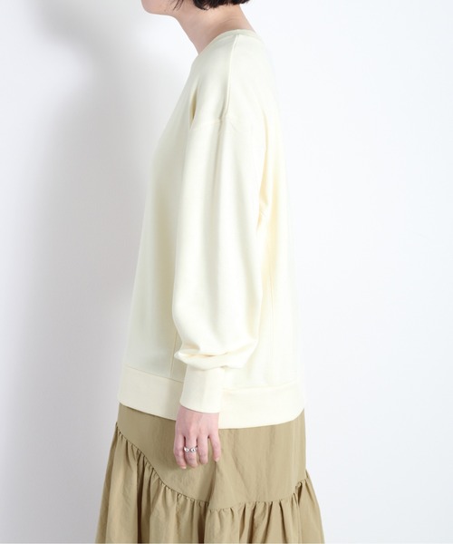 cepo（セポ）の「スウェットレイヤードワンピース（ワンピース・レディース・オフホワイト/チャコール・M）」の9枚目の写真